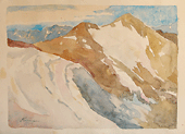 Above the Timberline 10.5" x 14"